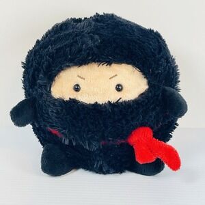 Squishable Ninja Stuffed Animal Halloween Plush 8" Round Red Belt